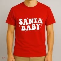 Santa Baby Cute Christmas Xmas Funny T-Shirt thumb 3