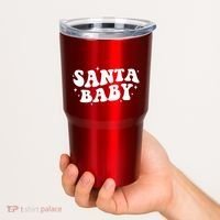 Santa Baby Cute Christmas Xmas Funny Tumbler thumb 2