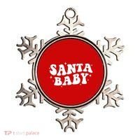 Santa Baby Cute Christmas Xmas Funny Ornament thumb 0