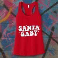 Santa Baby Cute Christmas Xmas Funny Women's Tank Top thumb 3