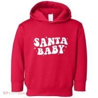 Santa Baby Cute Christmas Xmas Funny Toddler Hoodie thumb 0