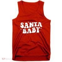 Santa Baby Cute Christmas Xmas Funny Tank Top thumb 0
