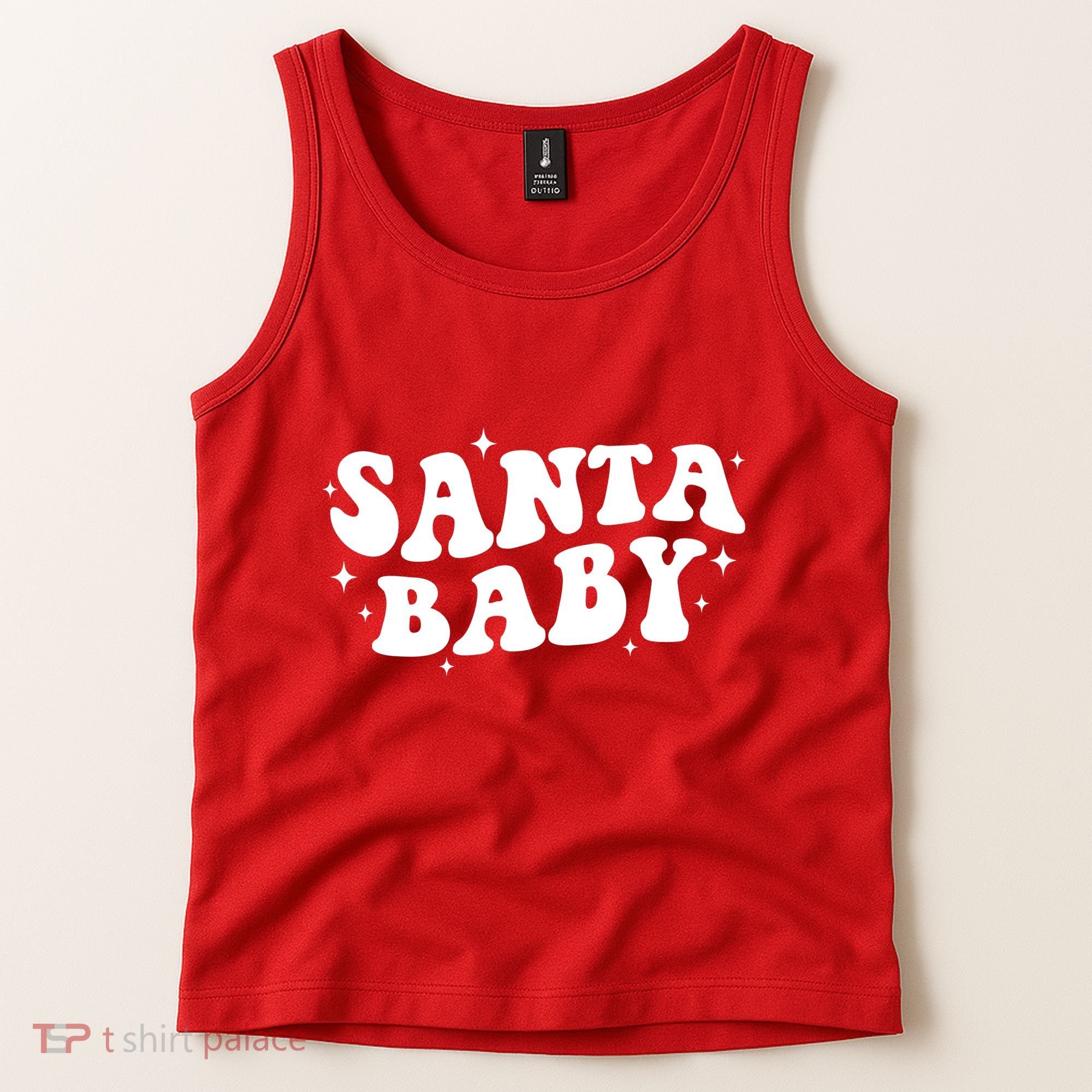 Santa Baby Cute Christmas Xmas Funny Tank Top