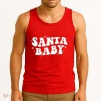 Santa Baby Cute Christmas Xmas Funny Tank Top thumb 3
