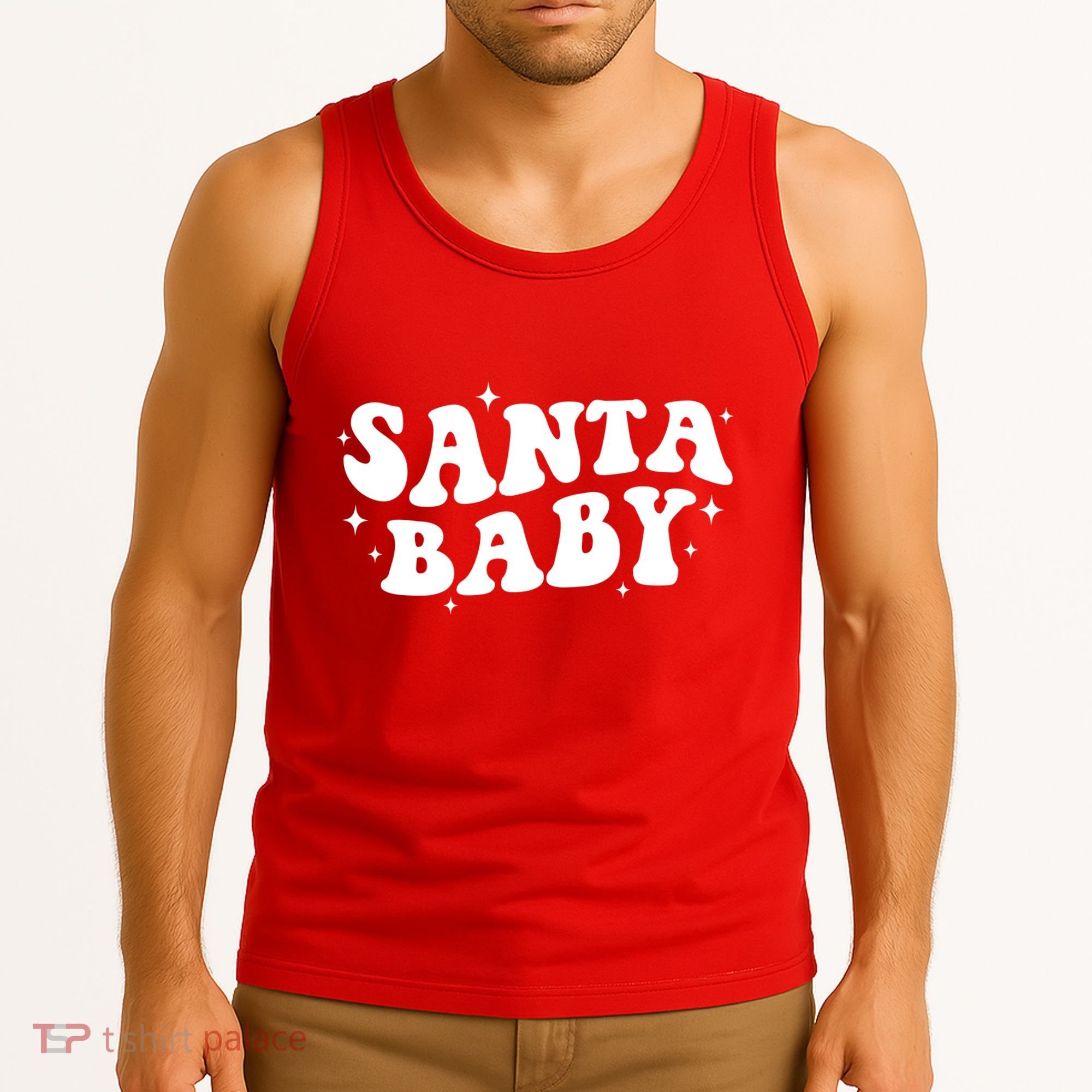 Santa Baby Cute Christmas Xmas Funny Tank Top