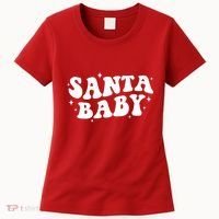 Santa Baby Cute Christmas Xmas Funny Women's T-Shirt thumb 0