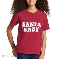 Santa Baby Cute Christmas Xmas Funny Kids T-Shirt thumb 2