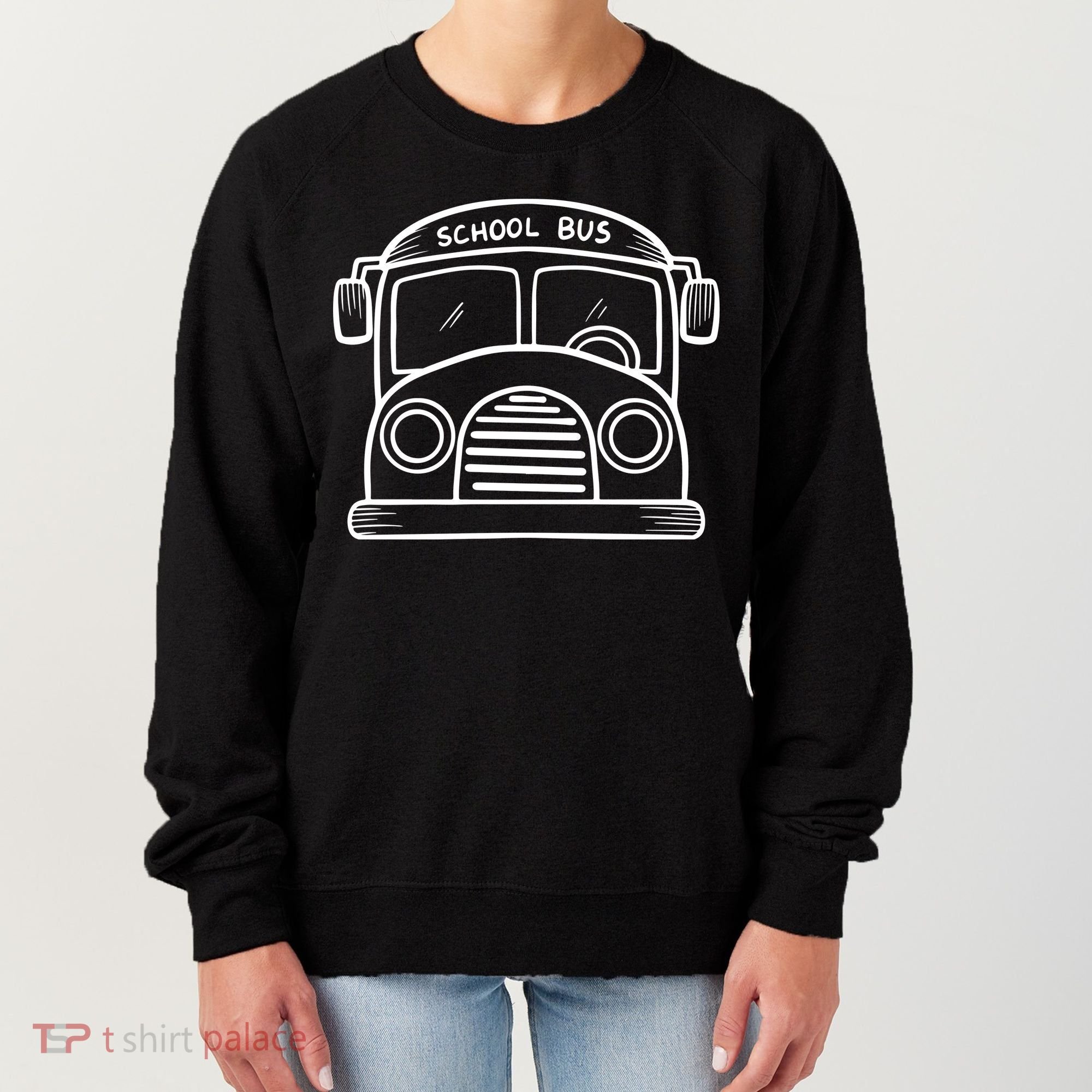 School Bus Costume Halloween Costume Women's Sweatshirt