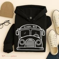 School Bus Costume Halloween Costume Hoodie thumb 4
