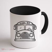 School Bus Costume Halloween Costume Coffee Mug thumb 1