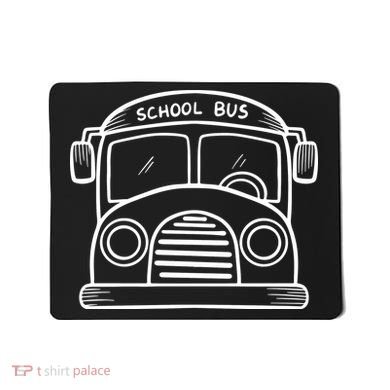 School Bus Costume Halloween Costume Mousepad