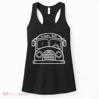School Bus Costume Halloween Costume Women's Tank Top thumb 0
