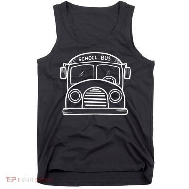 School Bus Costume Halloween Costume Tank Top
