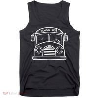 School Bus Costume Halloween Costume Tank Top thumb 0