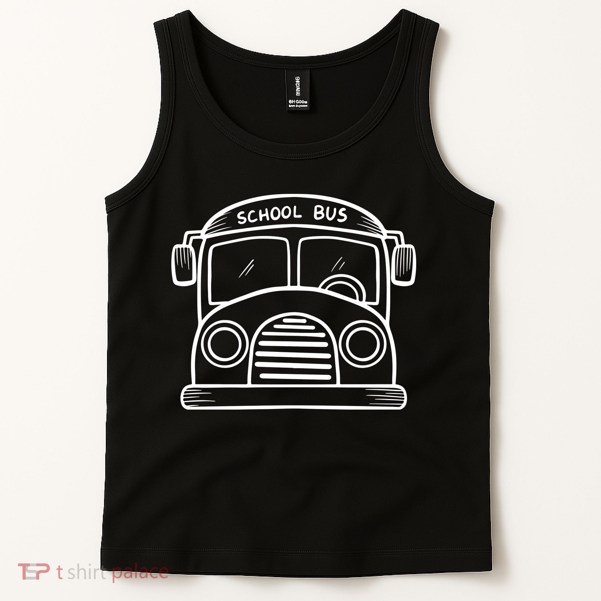School Bus Costume Halloween Costume Tank Top