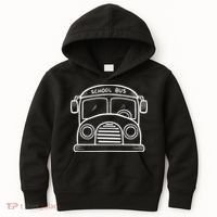 School Bus Costume Halloween Costume Kids Hoodie thumb 0