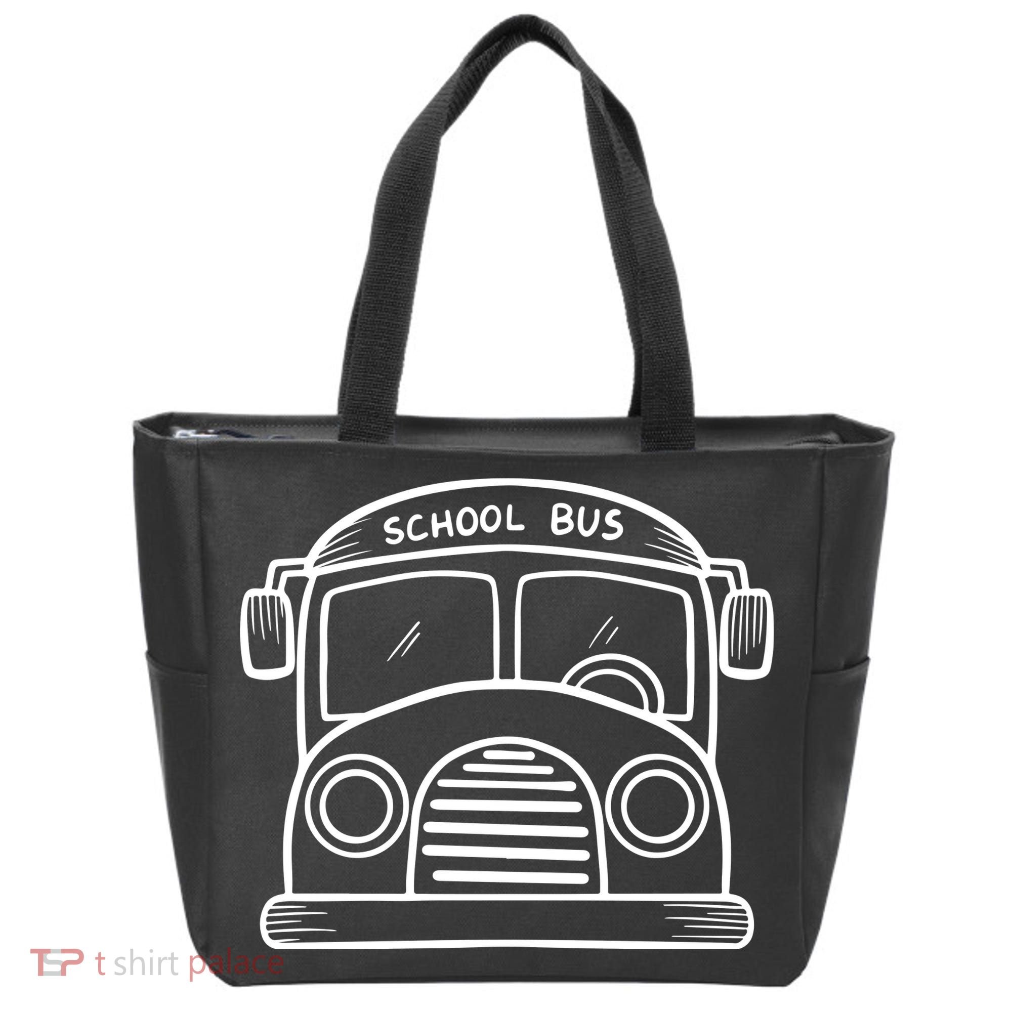 School Bus Costume Halloween Costume Tote Bag