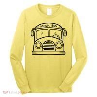 School Bus Costume Halloween Costume Long Sleeve Shirt thumb 0