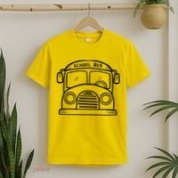 School Bus Costume Halloween Costume T-Shirt thumb 2
