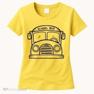School Bus Costume Halloween Costume Women's T-Shirt