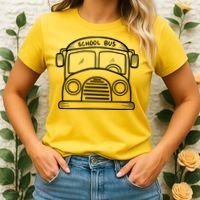 School Bus Costume Halloween Costume Women's T-Shirt thumb 2