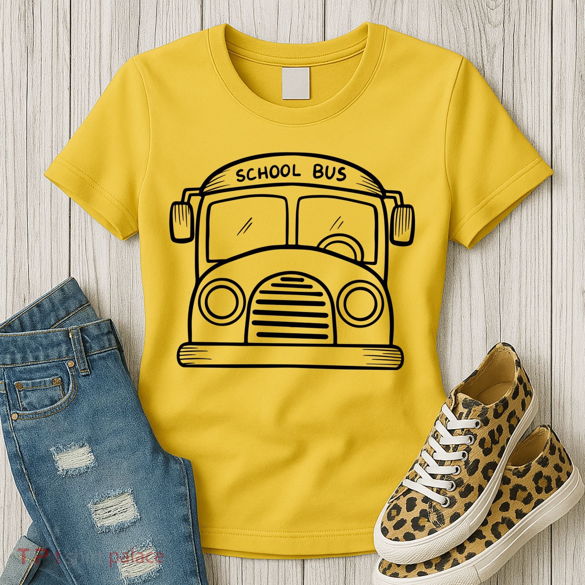 School Bus Costume Halloween Costume Women's T-Shirt