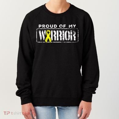 Sarcoma Bone Cancer Gift Proud Family Matching Warrior Support Cool Gift Women's Sweatshirt