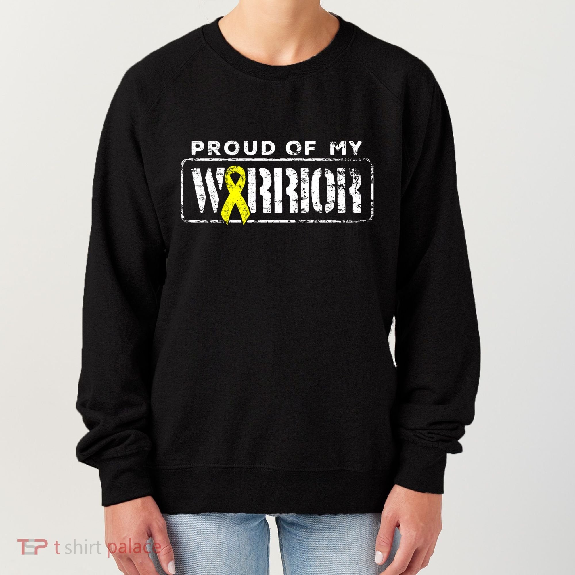Sarcoma Bone Cancer Gift Proud Family Matching Warrior Support Cool Gift Women's Sweatshirt