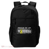 Sarcoma Bone Cancer Gift Proud Family Matching Warrior Support Cool Gift Backpack thumb 0