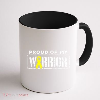 Sarcoma Bone Cancer Gift Proud Family Matching Warrior Support Cool Gift Coffee Mug back