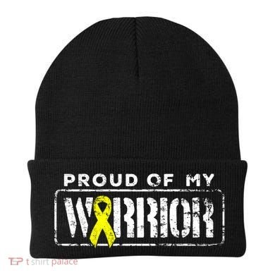 Sarcoma Bone Cancer Gift Proud Family Matching Warrior Support Cool Gift Beanie