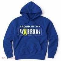Sarcoma Bone Cancer Gift Proud Family Matching Warrior Support Cool Gift Hoodie thumb 0