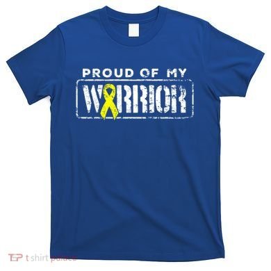 Sarcoma Bone Cancer Gift Proud Family Matching Warrior Support Cool Gift T-Shirt