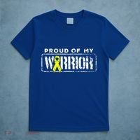 Sarcoma Bone Cancer Gift Proud Family Matching Warrior Support Cool Gift T-Shirt thumb 5