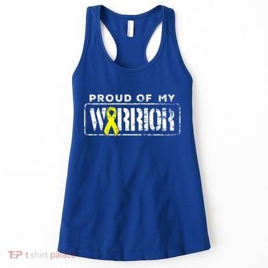 Sarcoma Bone Cancer Gift Proud Family Matching Warrior Support Cool Gift Women's Tank Top