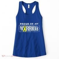 Sarcoma Bone Cancer Gift Proud Family Matching Warrior Support Cool Gift Women's Tank Top thumb 0
