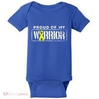 Sarcoma Bone Cancer Gift Proud Family Matching Warrior Support Cool Gift Baby Bodysuit thumb 0