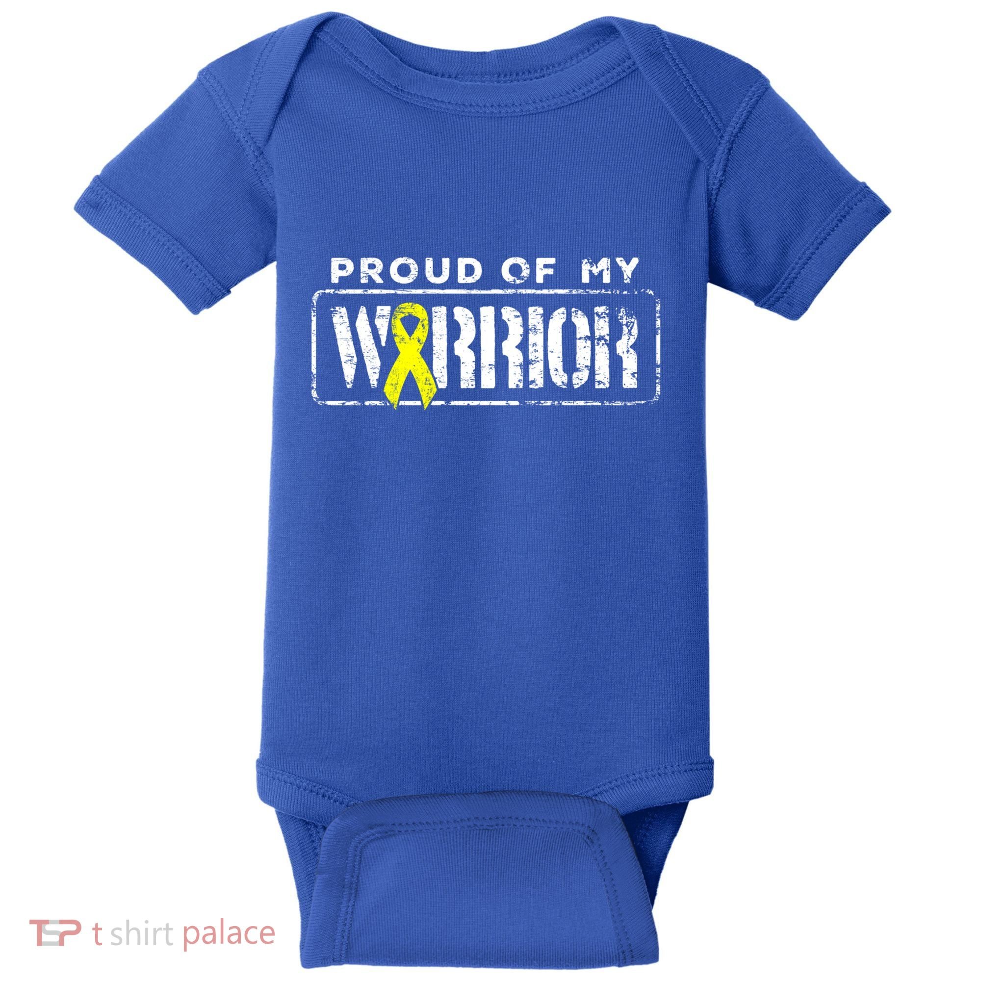 Sarcoma Bone Cancer Gift Proud Family Matching Warrior Support Cool Gift Baby Bodysuit