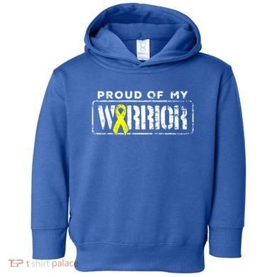 Sarcoma Bone Cancer Gift Proud Family Matching Warrior Support Cool Gift Toddler Hoodie