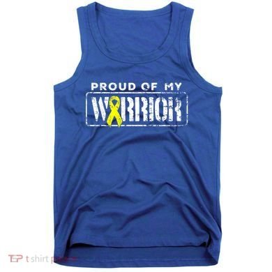 Sarcoma Bone Cancer Gift Proud Family Matching Warrior Support Cool Gift Tank Top