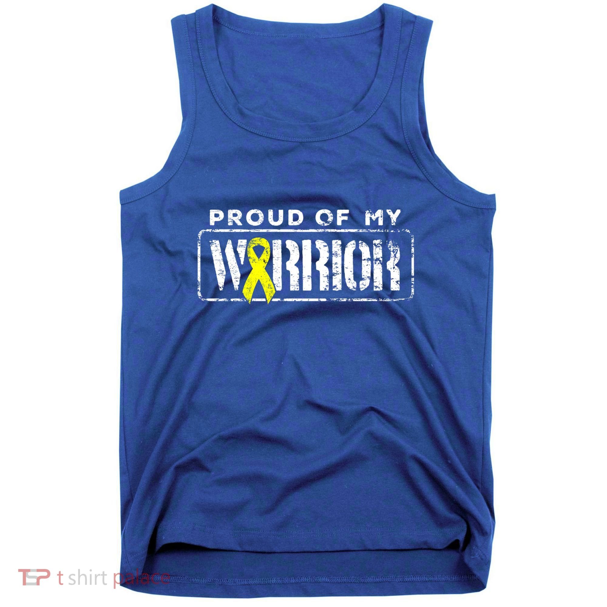 Sarcoma Bone Cancer Gift Proud Family Matching Warrior Support Cool Gift Tank Top