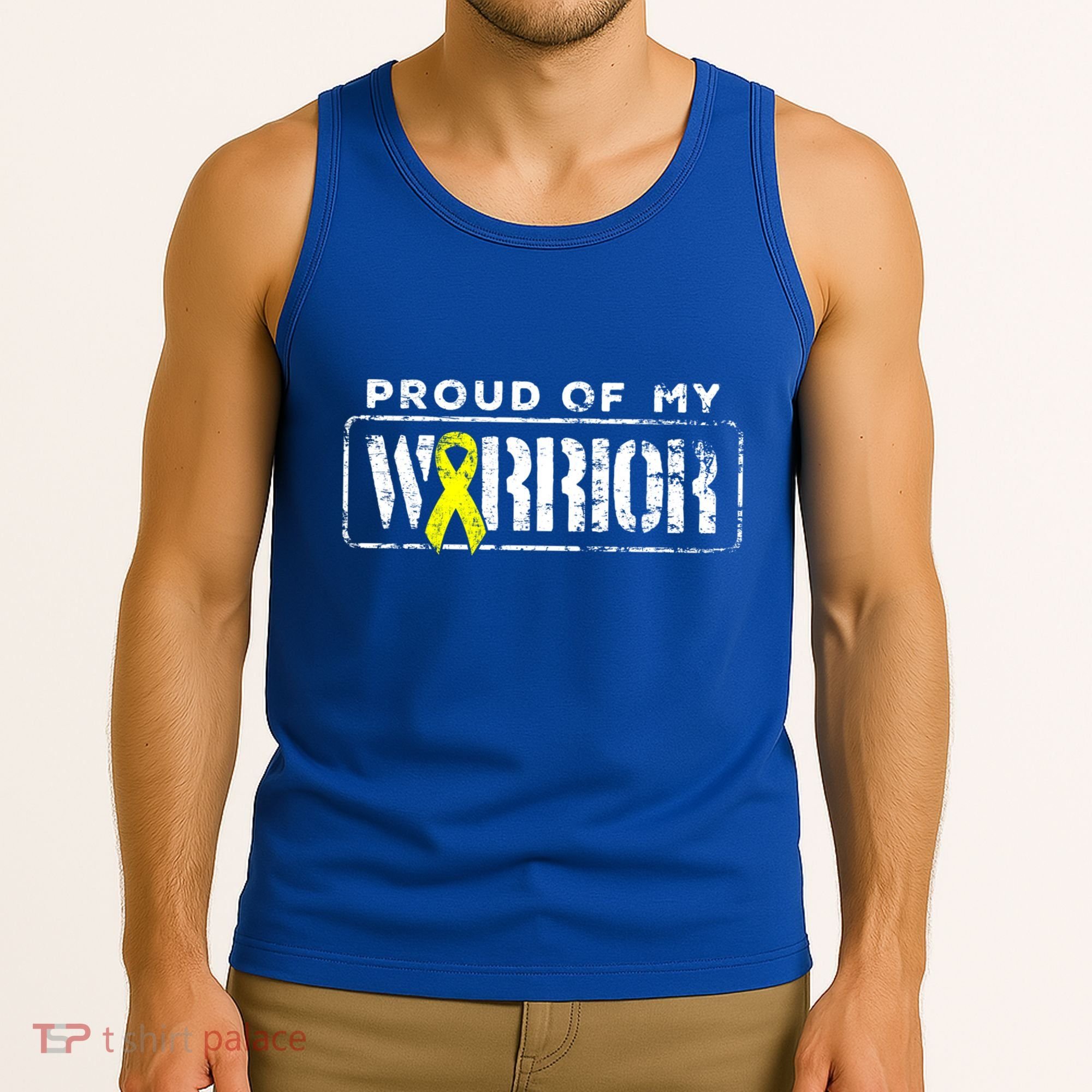 Sarcoma Bone Cancer Gift Proud Family Matching Warrior Support Cool Gift Tank Top