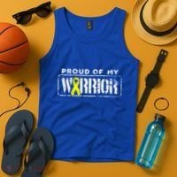 Sarcoma Bone Cancer Gift Proud Family Matching Warrior Support Cool Gift Tank Top thumb 4