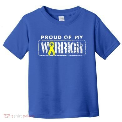 Sarcoma Bone Cancer Gift Proud Family Matching Warrior Support Cool Gift Toddler T-Shirt
