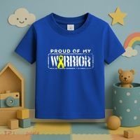 Sarcoma Bone Cancer Gift Proud Family Matching Warrior Support Cool Gift Toddler T-Shirt thumb 3