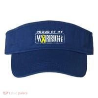 Sarcoma Bone Cancer Gift Proud Family Matching Warrior Support Cool Gift Visor thumb 0