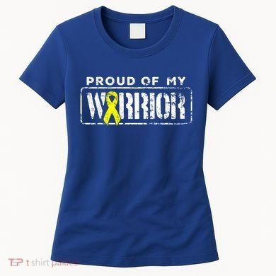 Sarcoma Bone Cancer Gift Proud Family Matching Warrior Support Cool Gift Women's T-Shirt