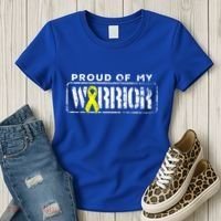 Sarcoma Bone Cancer Gift Proud Family Matching Warrior Support Cool Gift Women's T-Shirt thumb 3