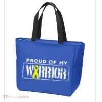 Sarcoma Bone Cancer Gift Proud Family Matching Warrior Support Cool Gift Tote Bag thumb 3