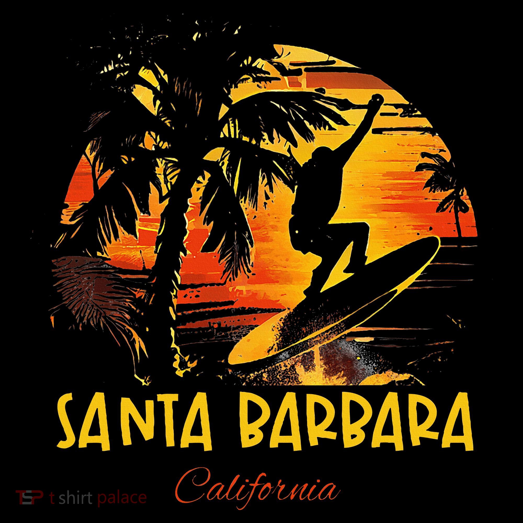 Santa Barbara California Women's Tank Top